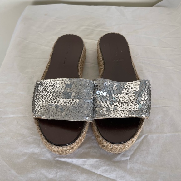 Marc by Marc Jacobs Sequin Espadrille Slides - Picture 4 of 8